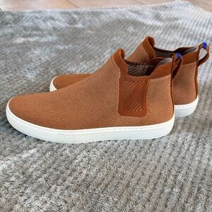 Rothy's Women's Slip-On Sneakers in Rust Brown